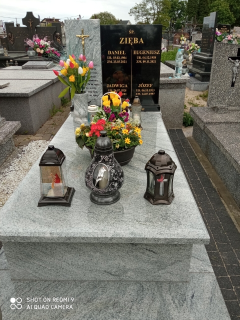 Grób Daniel Zięba